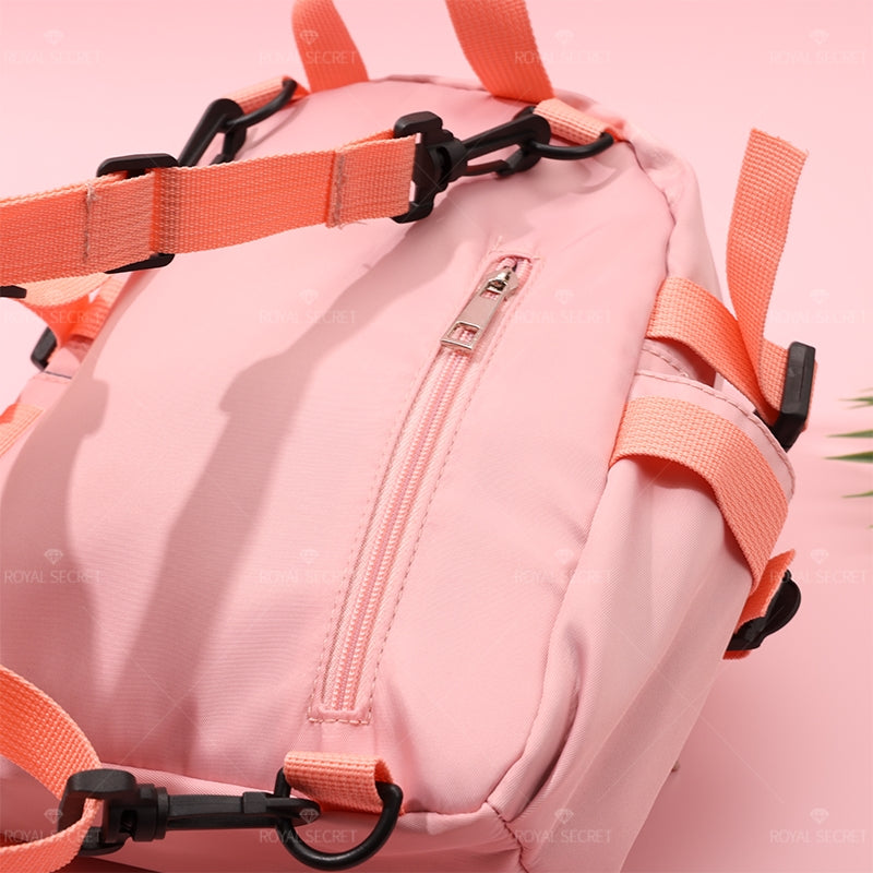 Mochila Para Ni?os De Gran Capacidad Mochila De Color Sólido Para Estudiantess(Mayoreo)