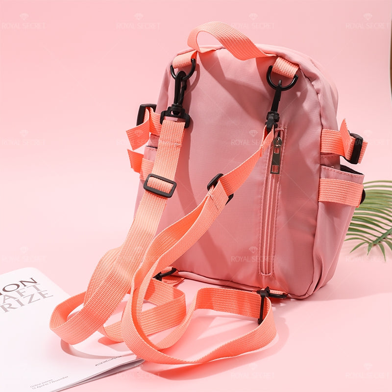 Mochila Para Ni?os De Gran Capacidad Mochila De Color Sólido Para Estudiantess(Mayoreo)