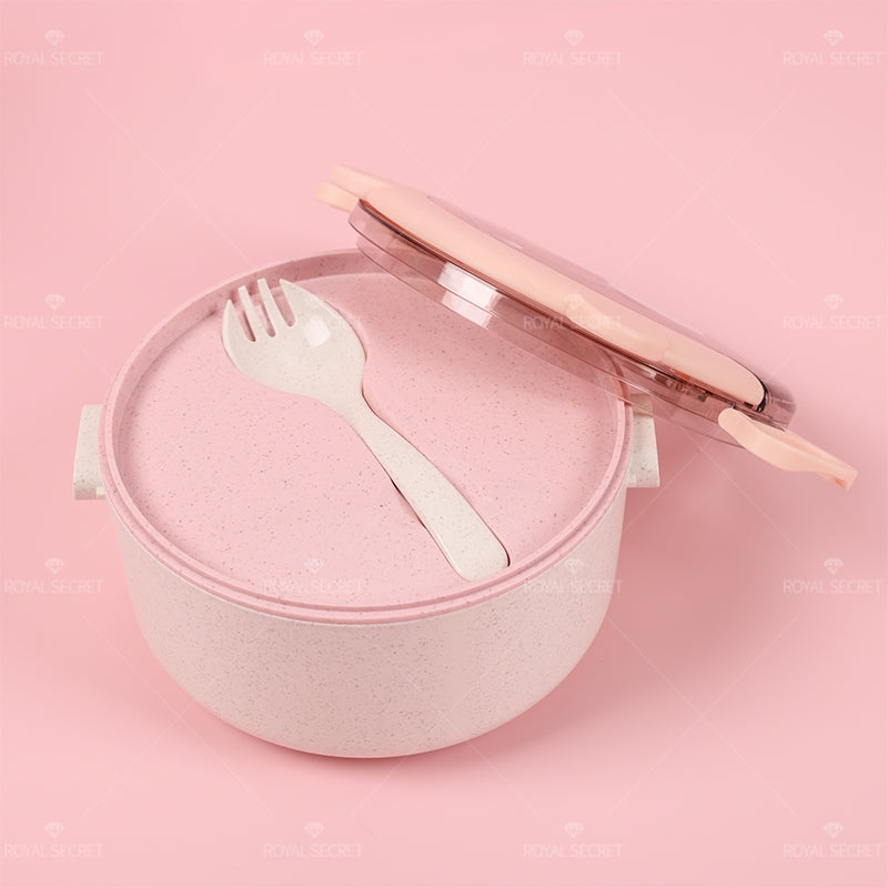 Lonchera De Dibujos Animados Caja De Almuerzo Lunch Box Portátil Para Ni?o Fiambrera De Comida Con Cuchara (Personalizado)