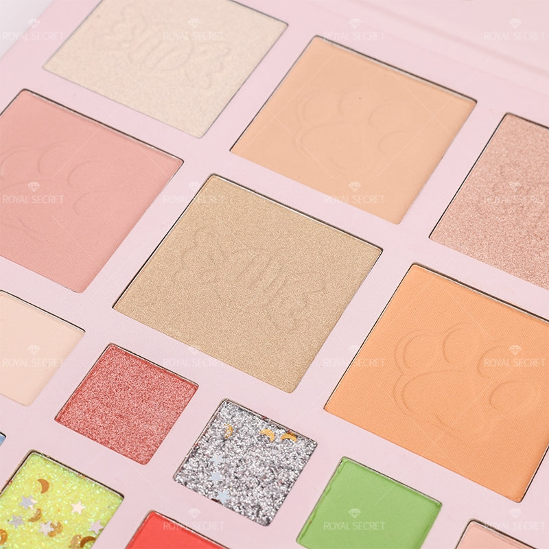 Royal Secret 89 Colores Serie Princesa Paleta De Sombras De Ojos Con Espejo(Mayoreo)