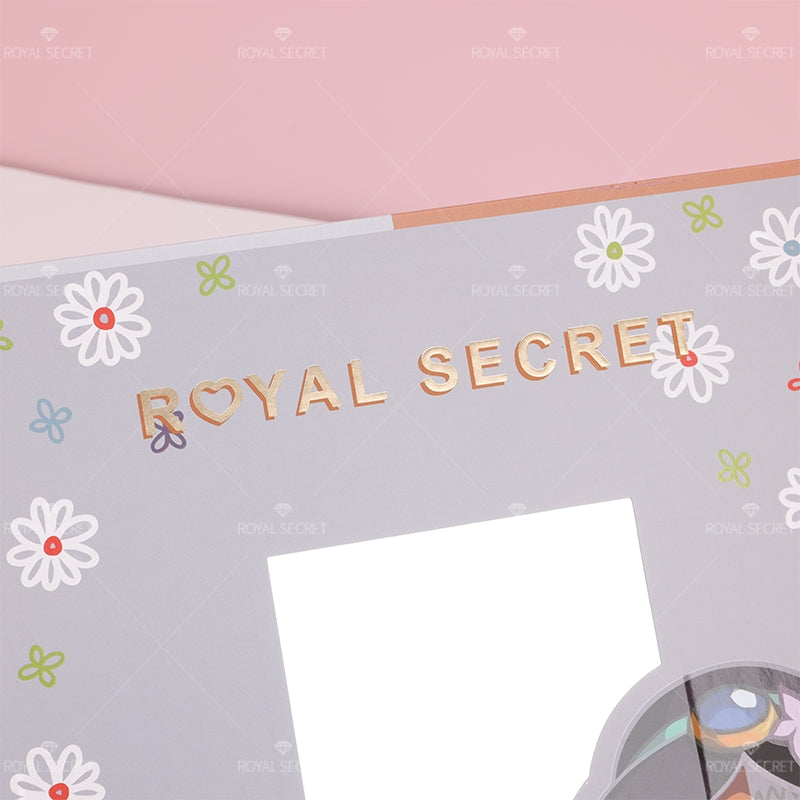 Royal Secret 89 Colores Serie Princesa Paleta De Sombras De Ojos Con Espejo(Mayoreo)
