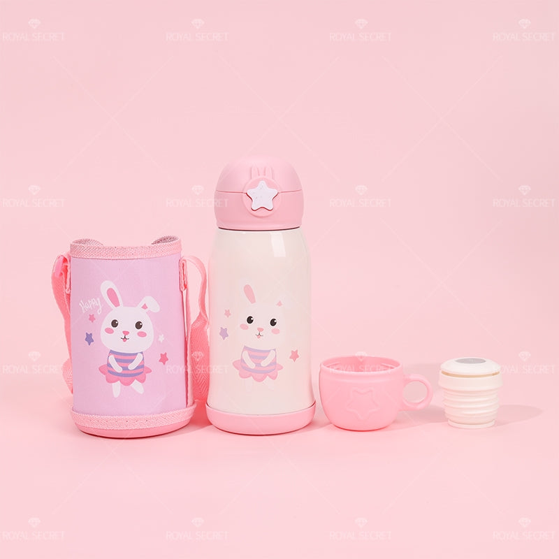 500 ML Ni?os Dibujos Animados Animal Thermos Cup Acero Inoxidable Botella De Agua (Personalizado)