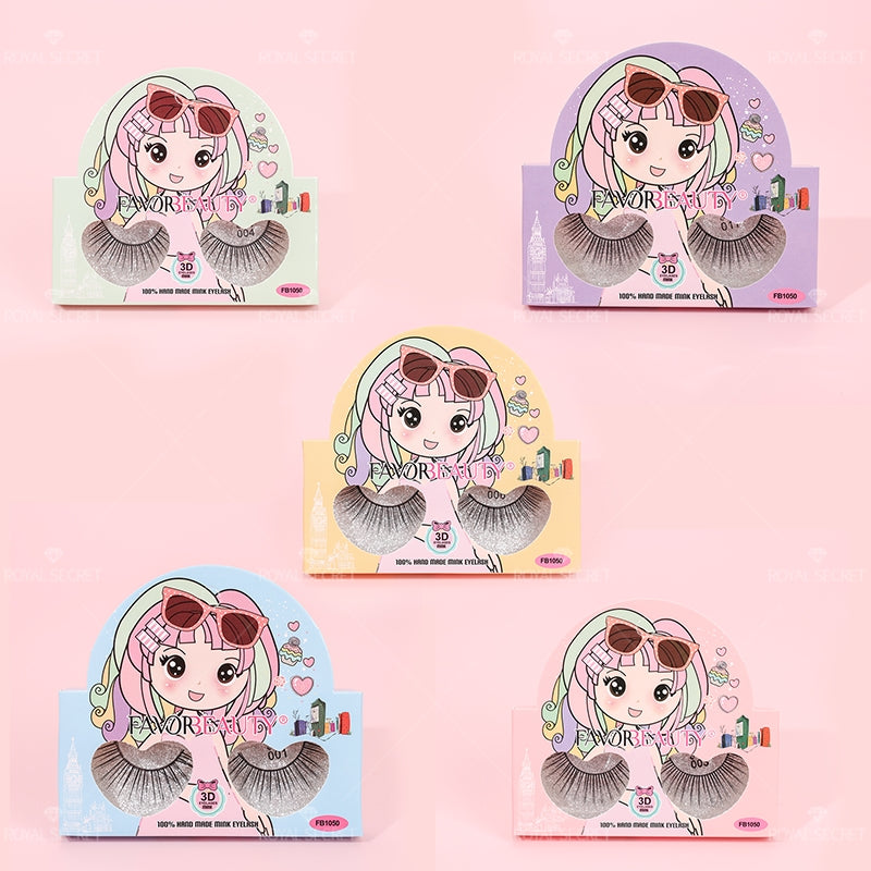 10 Pares 3D Pesta?as Postizas Naturales Lindas Y Hermosas Pesta?as Postizas De Visón (Personalizado)