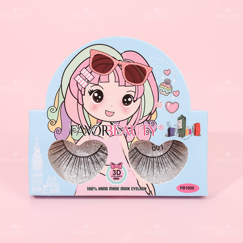 10 Pares 3D Pesta?as Postizas Naturales Lindas Y Hermosas Pesta?as Postizas De Visón (Personalizado)
