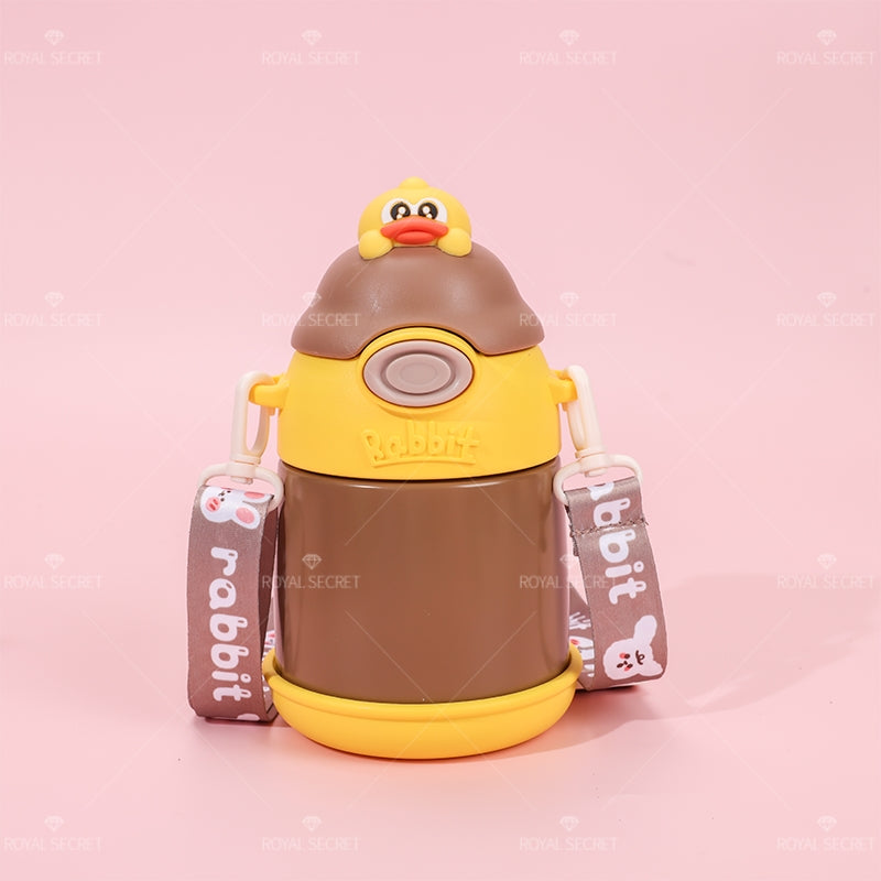 500 ML Ni?os Dibujos Animados Animal Thermos Cup Acero Inoxidable Botella De Agua (Personalizado)