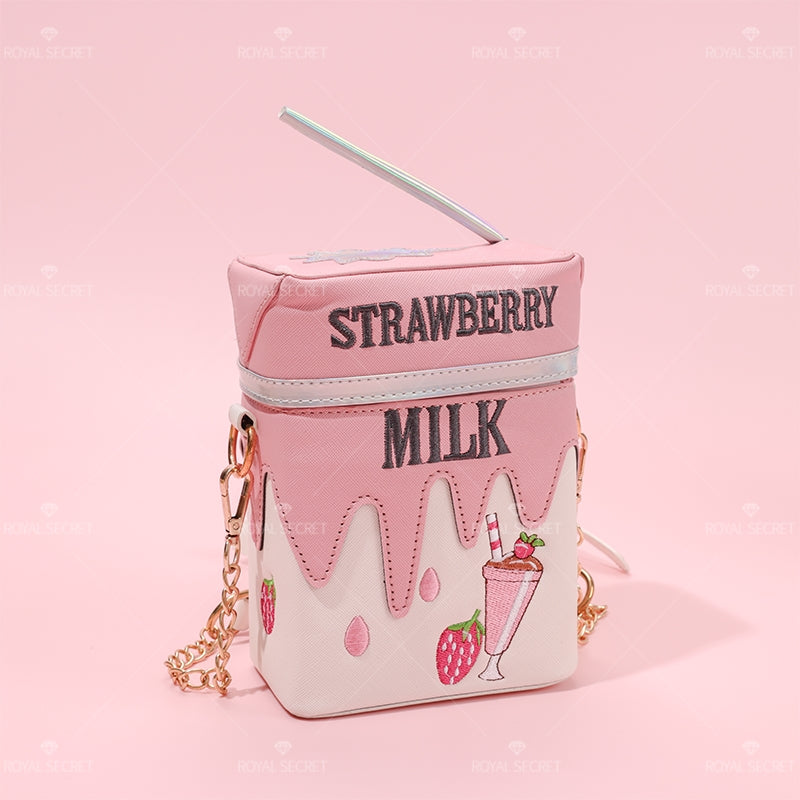 Biberón forma bolsa de hombro Se?ora Bolsa de mensajero lindo bolsa de moda(Mayoreo)