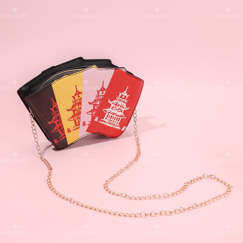 Naipes en forma de una bolsa de hombro mujer linda bolsa de mensajero bolso de moda(Mayoreo)