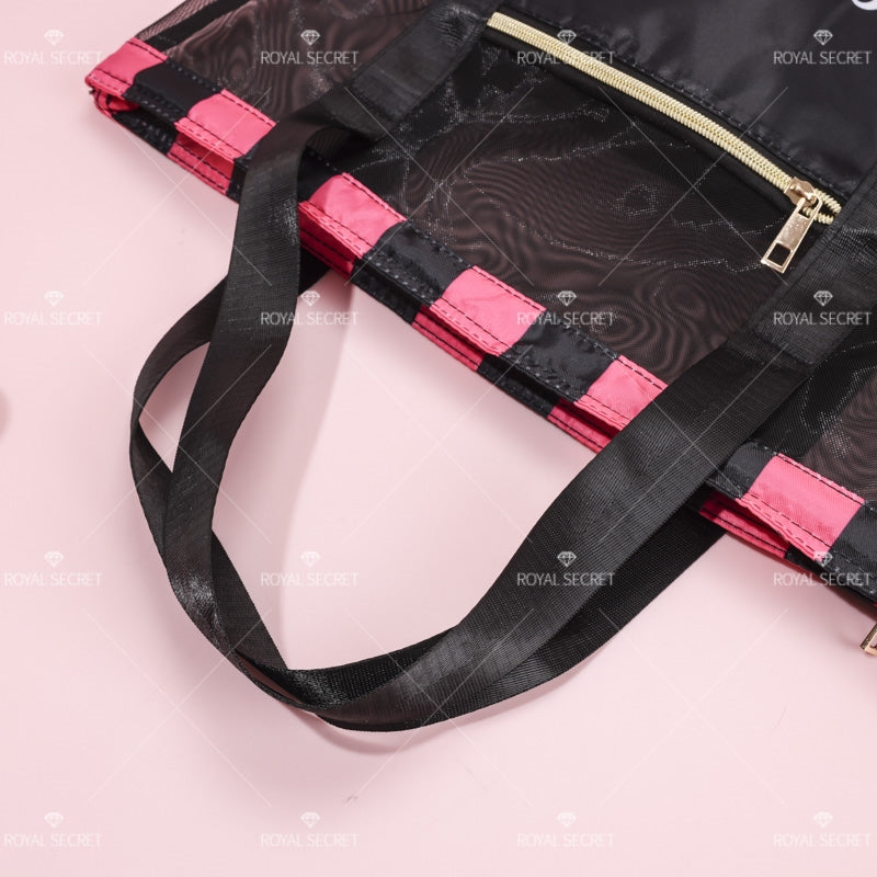 Portátil de gran capacidad portátil viaje Kit de tocador transparente waterproof bolso de cosméticos(Mayoreo)