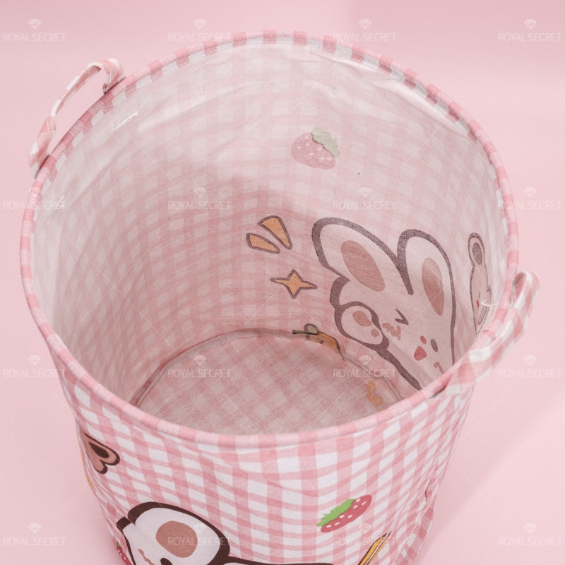 Dibujos Animados Animal Patrón Portátil Plegable Cesta De Lavandería (Personalizado)