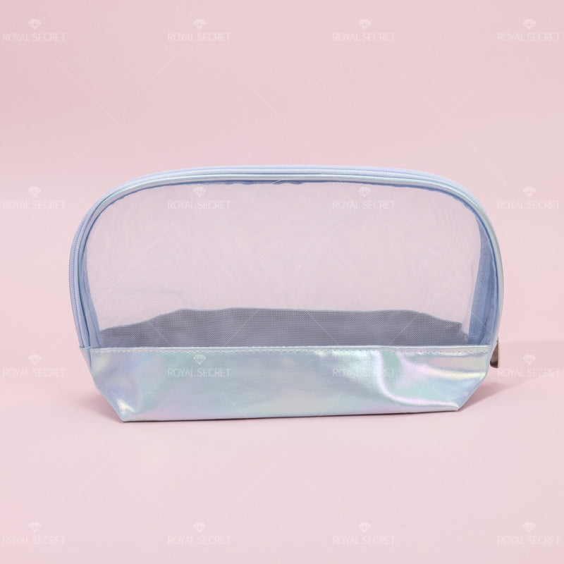 Portátil de gran capacidad portátil viaje Kit de tocador transparente waterproof bolso de cosméticos(Mayoreo)