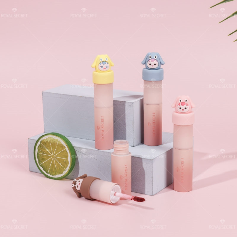 Brillo labial hidratante mate con dibujos animados (Personalizado)