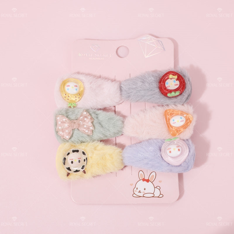 Peluche accesorios de pelo cartoon hairpin (Personalizado)