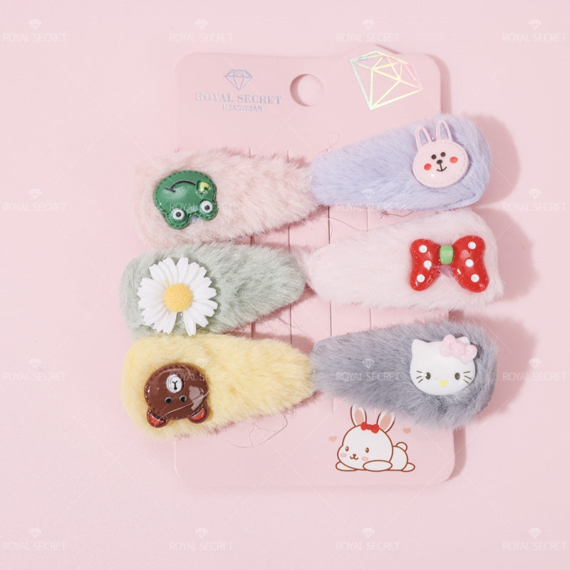 Peluche accesorios de pelo cartoon hairpin (Personalizado)