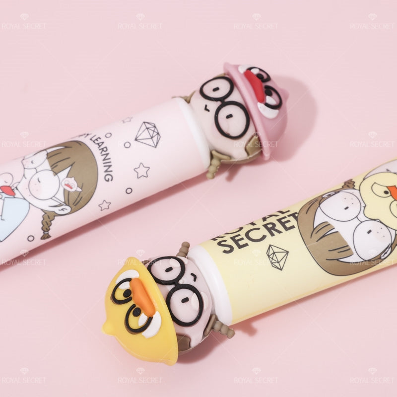 2 piezas Nueva crema de manos hidratante con esencia vegetal, paquete de dibujos animados (Personalizado)