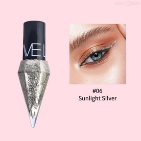 Delineador de ojos colorido cristalino impermeable de secado rápido (Envío Inmediato)