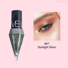 Delineador de ojos colorido cristalino impermeable de secado rápido (Envío Inmediato)