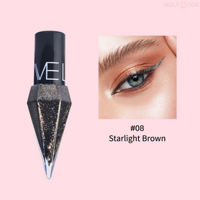 Delineador de ojos colorido cristalino impermeable de secado rápido (Envío Inmediato)