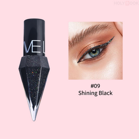 Delineador de ojos colorido cristalino impermeable de secado rápido (Envío Inmediato)