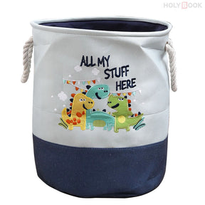 Cesta plegable de dibujos animados para guardar juguetes, cesto para ropa sucia (Personalizado)