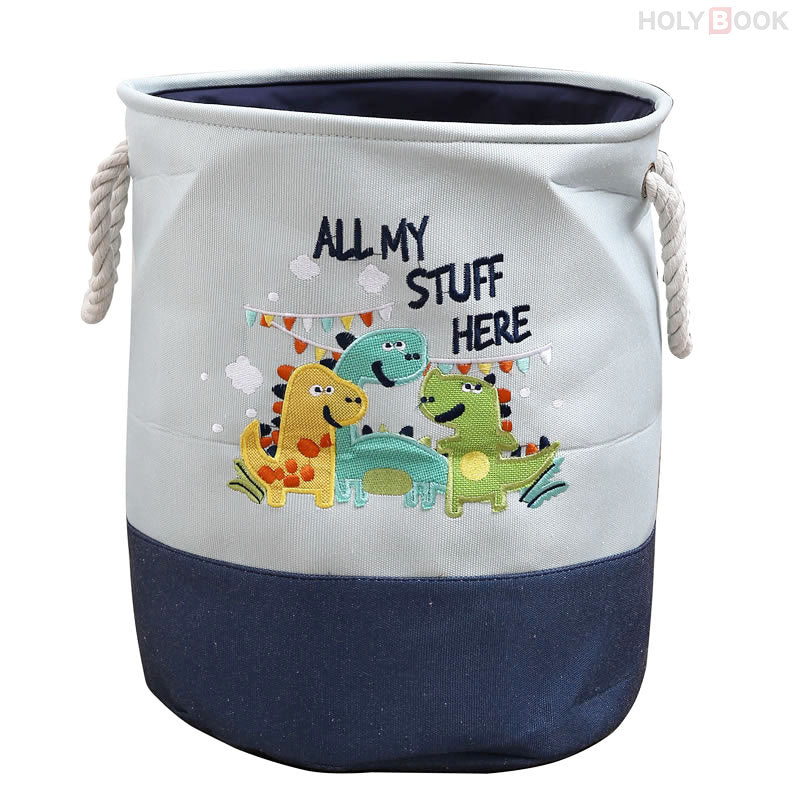 Cesta plegable de dibujos animados para guardar juguetes, cesto para ropa sucia (Personalizado)