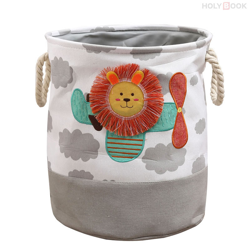 Cesta plegable de dibujos animados para guardar juguetes, cesto para ropa sucia (Personalizado)