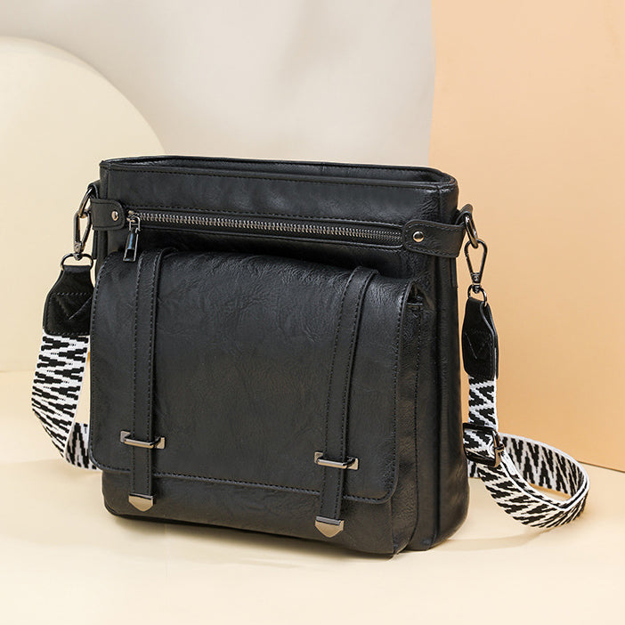 Bolsa Holybook estilo tote vintage con múltiples bolsillos – modelo original en color neutro

