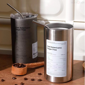 600ML Tazas de acero inoxidable para cafe（Mayoreo）