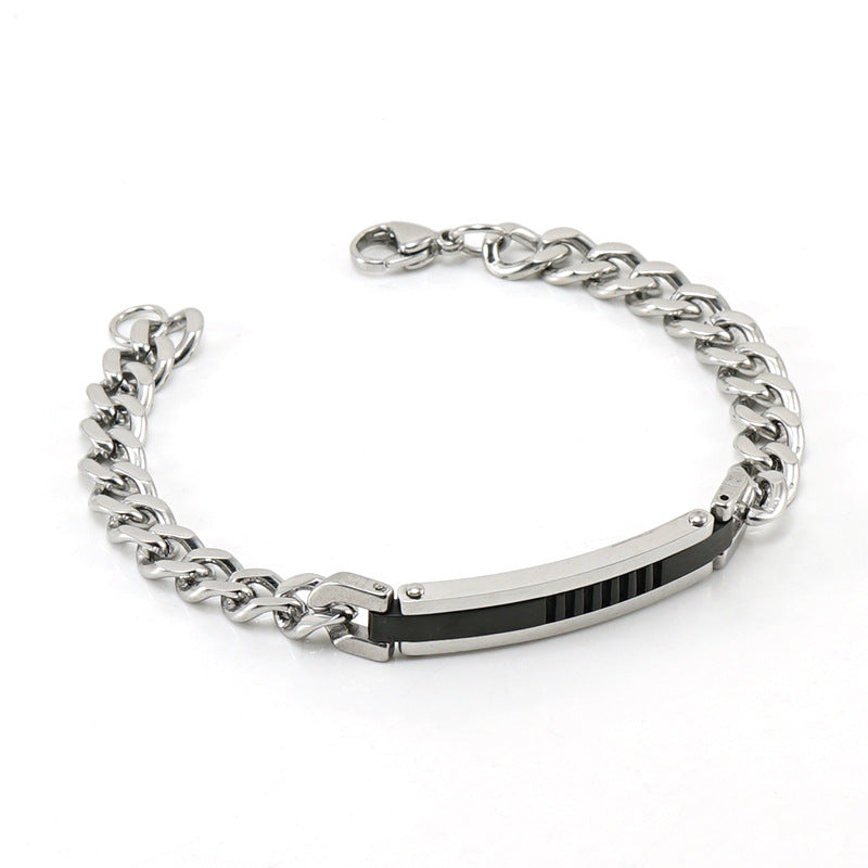 Pulsera de titanio para hombre Holybook – diseño minimalista y moderno