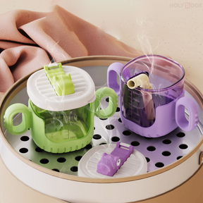 300ML Vaso Entrenador Antiderrames Bebe Sílice Anti-caída（Mayoreo）