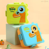 1600ML Fiambrera Infantil Cuadrada De Doble Compartimento Con Cuchara, Calentable (Personalizado)