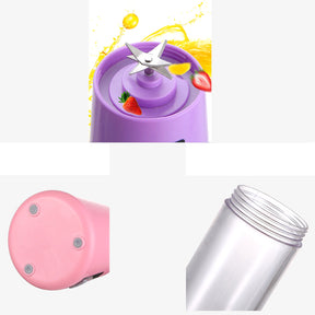 Licuadora Portátil Holybook – Mini Extractor de Jugo Eléctrico（Mayoreo）