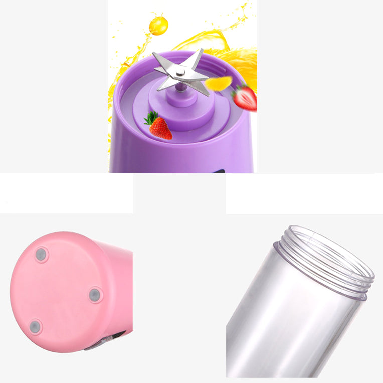 Licuadora Portátil Holybook – Mini Extractor de Jugo Eléctrico（Mayoreo）