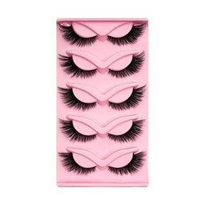 Pestañas Holybook Cat Eye – 3 Estilos Dramáticos con Efecto Lifting y Mirada Felina（Mayoreo）