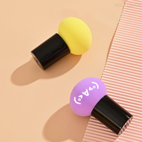 Brochas de Maquillaje Esponja Cosmética 4 ColoresPincel Mágico Húmedo y SecoHuevos de Belleza (Envío Inmediato)