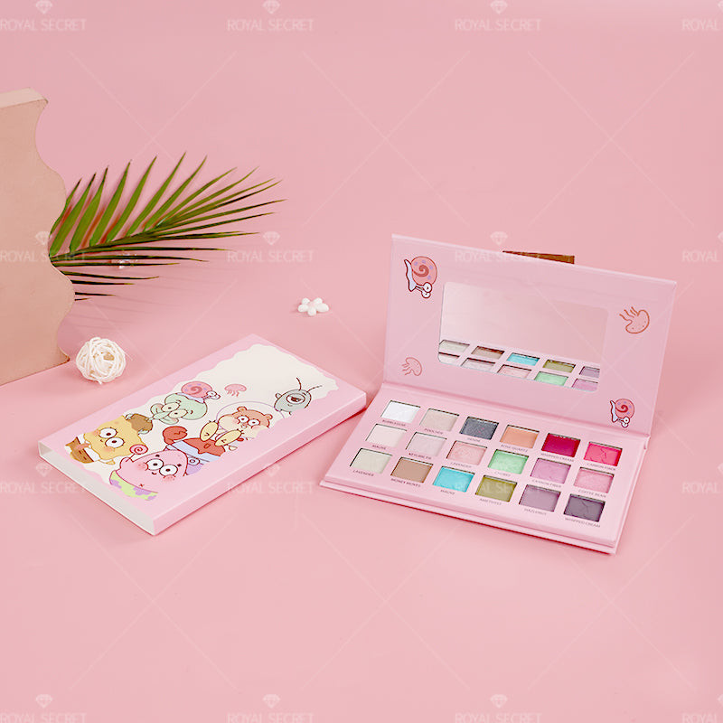 18 Colores Paleta De Sombras De Ojos（Mayoreo）