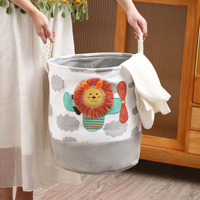 Cesta plegable de dibujos animados para guardar juguetes, cesto para ropa sucia (Personalizado)
