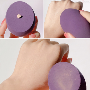 4pcs Esponja cosmética Esponja cosmética seca y húmedaHerramientas de belleza (Envío Inmediato)