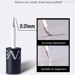 Delineador de ojos colorido cristalino impermeable de secado rápido (Envío Inmediato)