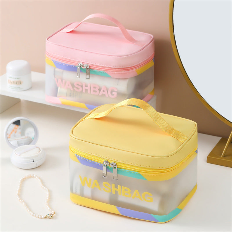 Neceser impermeable de gran capacidad Holybook – organizador de maquillaje en varios colores