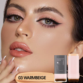 Base en barra con brocha – Corrector y maquillaje 2 en 1 – Larga duración, resistente al agua – 5 tonos（Mayoreo）