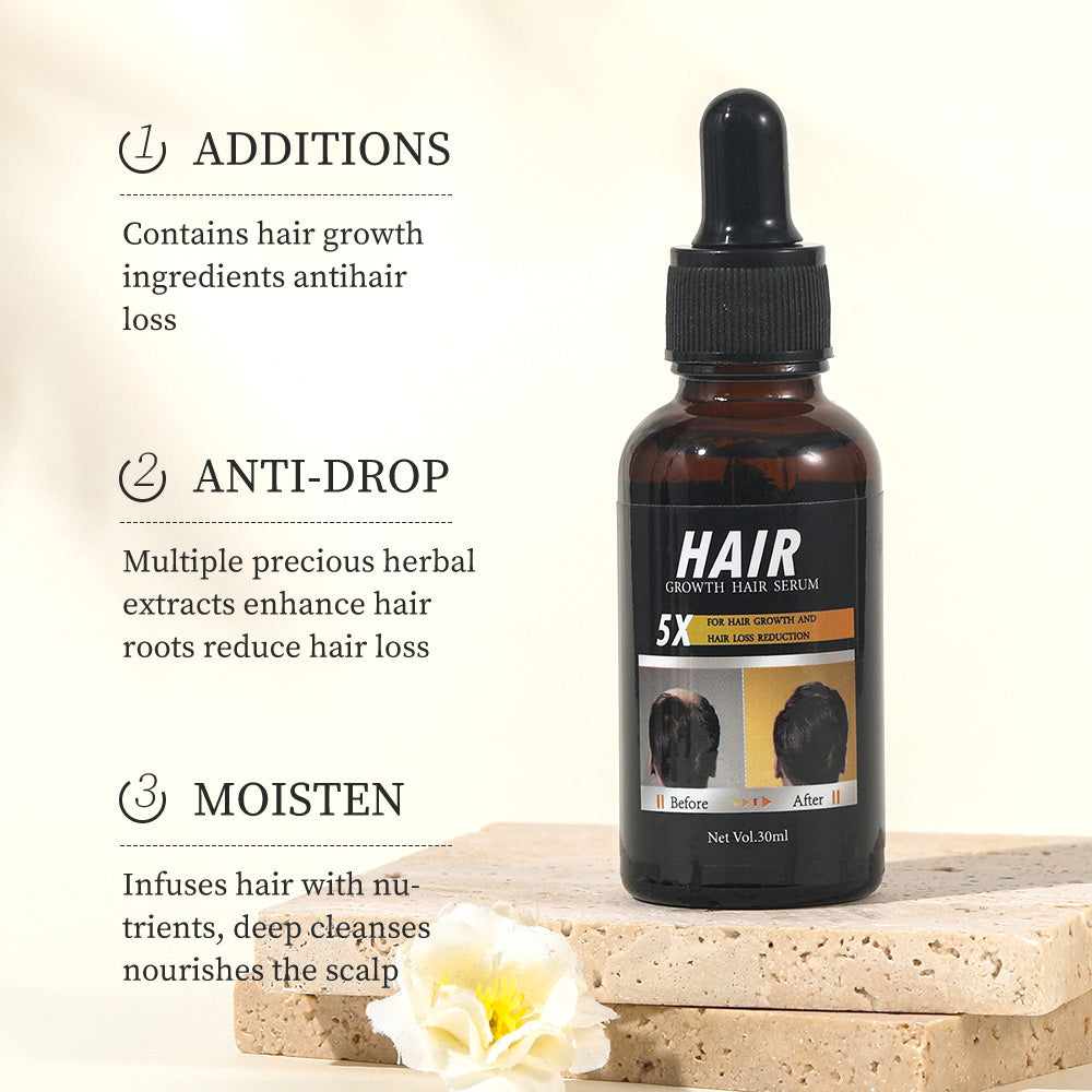 Aceite para Crecimiento del Cabello con Extractos Herbales Naturales（Mayoreo）