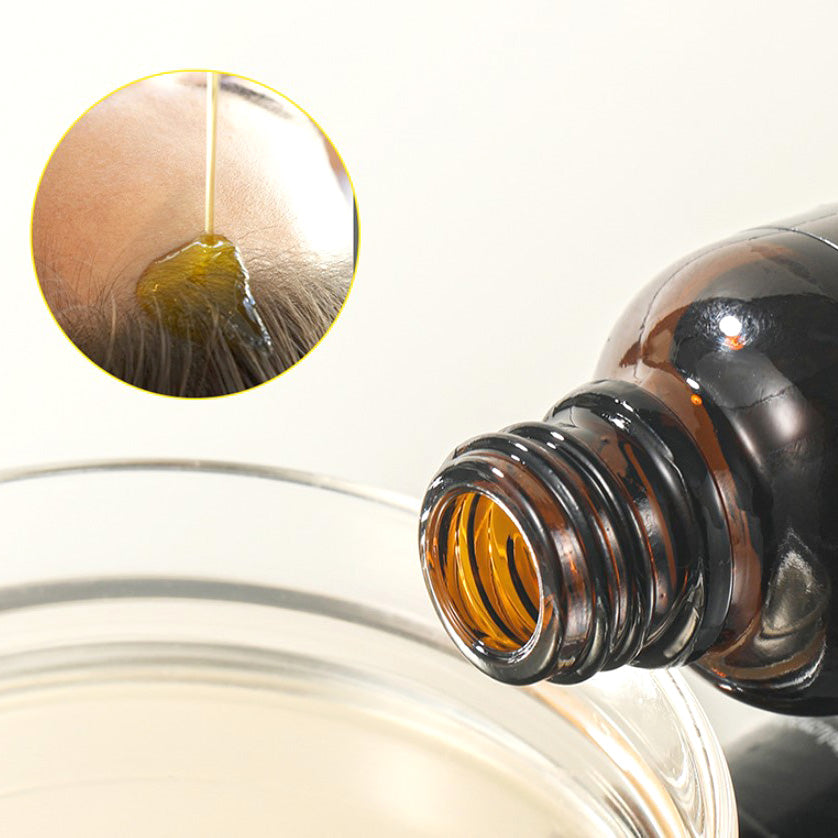 Aceite para Crecimiento del Cabello con Extractos Herbales Naturales（Mayoreo）