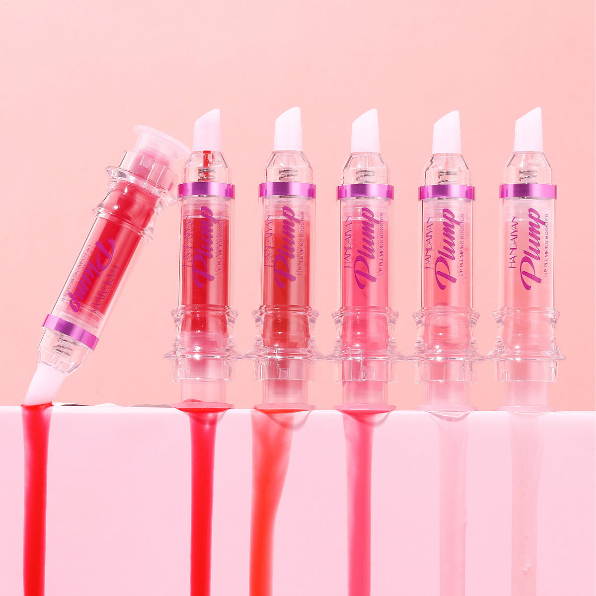 Gloss Labial Holybook con Efecto Voluminizador – 6 Tonos | Labial Líquido con Pimienta Caliente（Mayoreo）