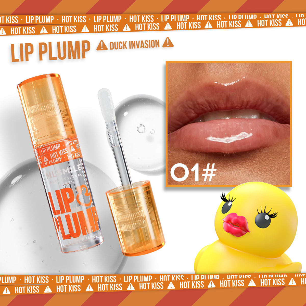 Labiales Voluminizadores en Aceite – 6 tonos brillantes （Mayoreo）
