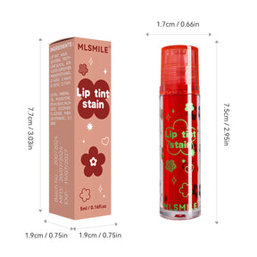 Labial Líquido con Aplicador de Rollo – Tintas para labios efecto tinta & gloss – 8 tonos vibrantes （Mayoreo）