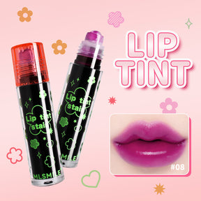 Labial Líquido con Aplicador de Rollo – Tintas para labios efecto tinta & gloss – 8 tonos vibrantes （Mayoreo）