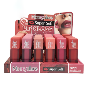 Colores de labial para piel latina – tonos nude, vino, coral, rosa, terracota y rojo del set Holybook