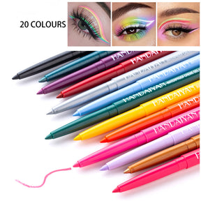 Lápiz Delineador en Gel– 20 colores intensos | Waterproof, larga duración（Mayoreo）