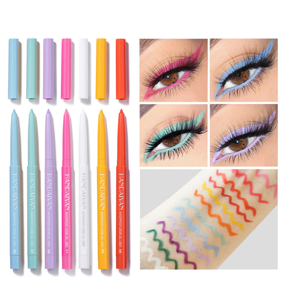 Lápiz Delineador en Gel– 20 colores intensos | Waterproof, larga duración（Mayoreo）