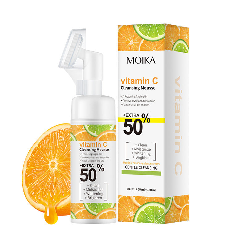 Holybook Espuma Limpiadora Facial con Cepillo–5 Fórmulas Especializadas para Cada Tipo de Piel（Mayoreo）